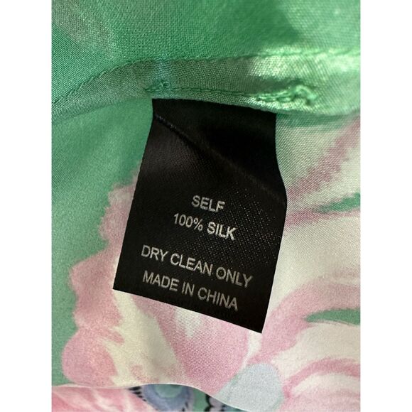 Cynthia Rowley Floral Silk Hi-Lo Dress Size XS $695 - Picture 9 of 10